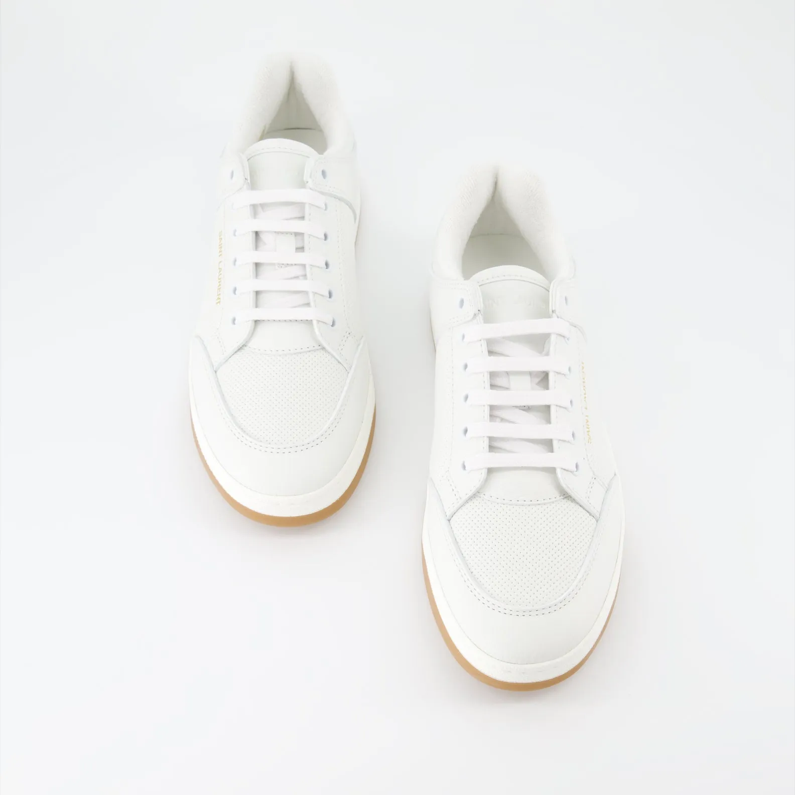 White Leather SL/61 Sneakers