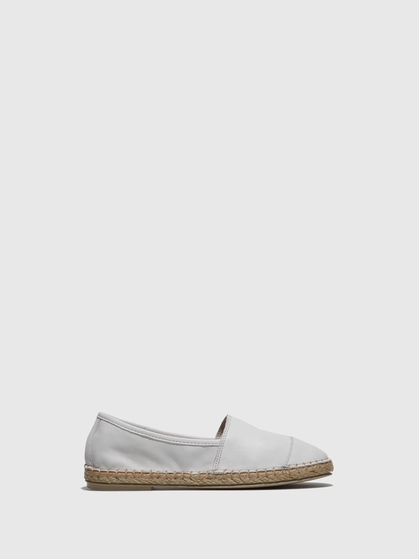 White Slip-on Espadrilles