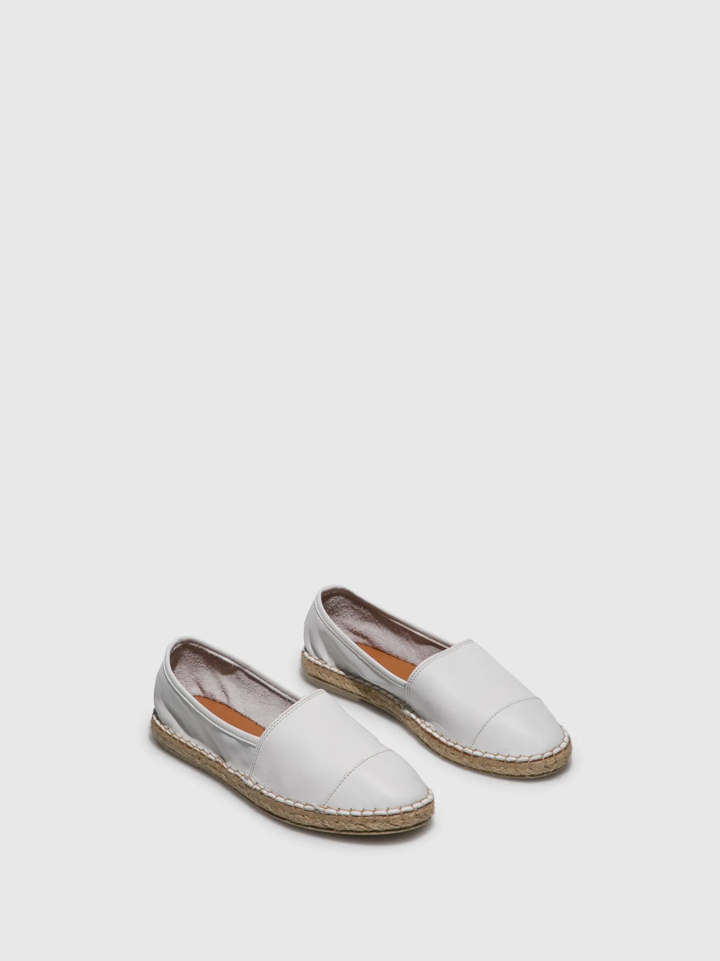 White Slip-on Espadrilles