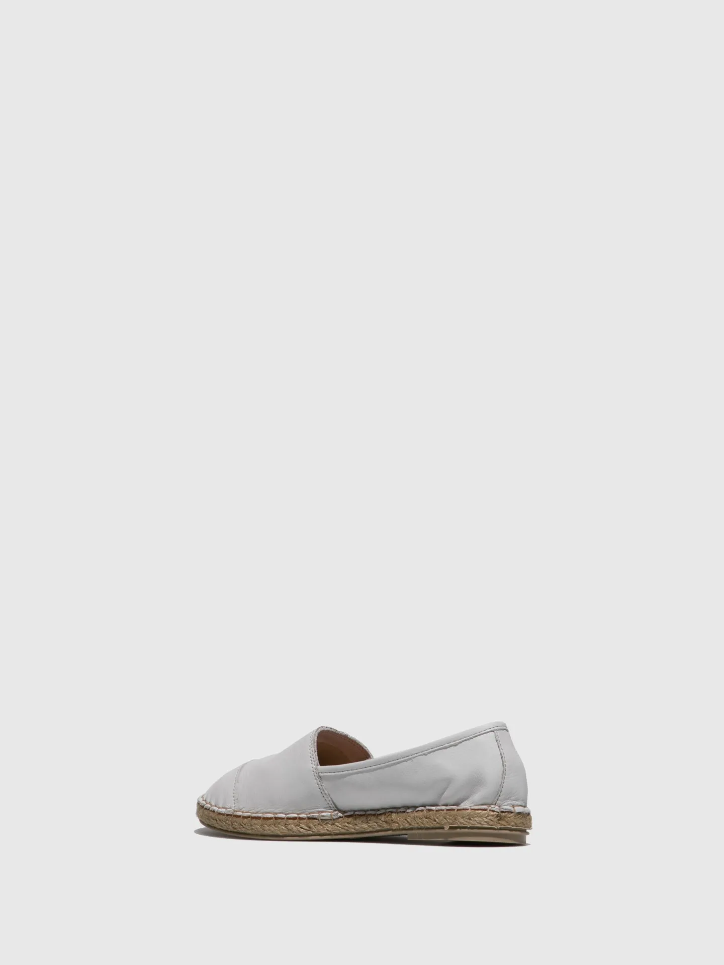 White Slip-on Espadrilles