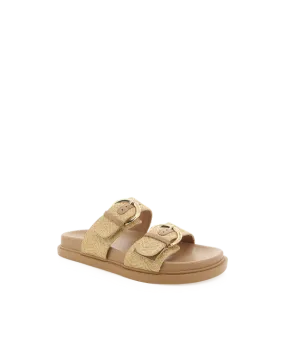 Wilmer Slides - Natural Raffia