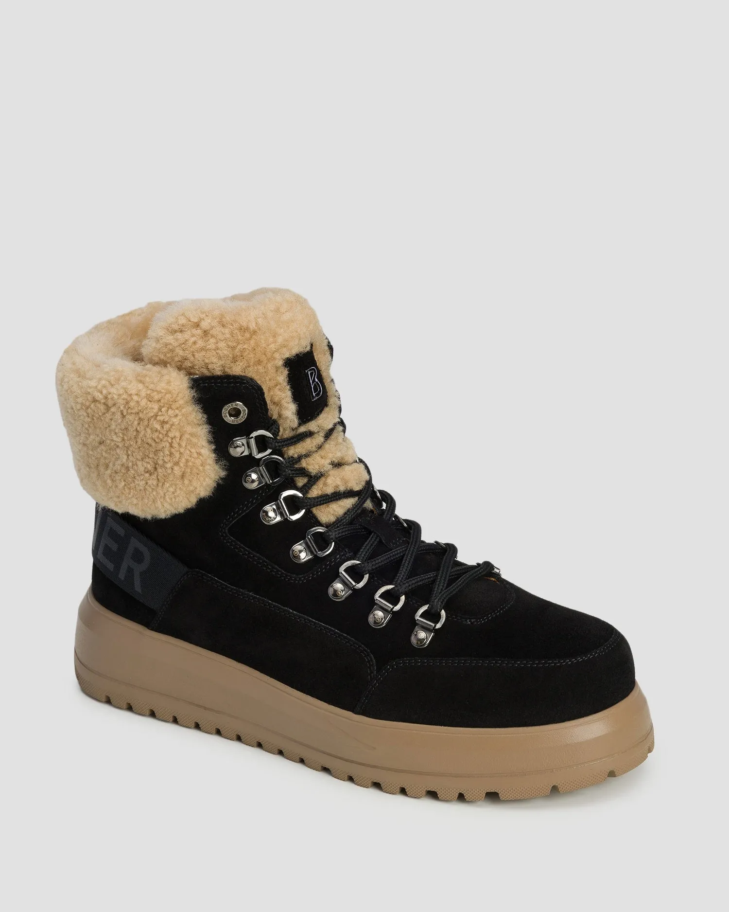 Women's sheepskin boots BOGNER Antwerp L 17 black 22441213-130