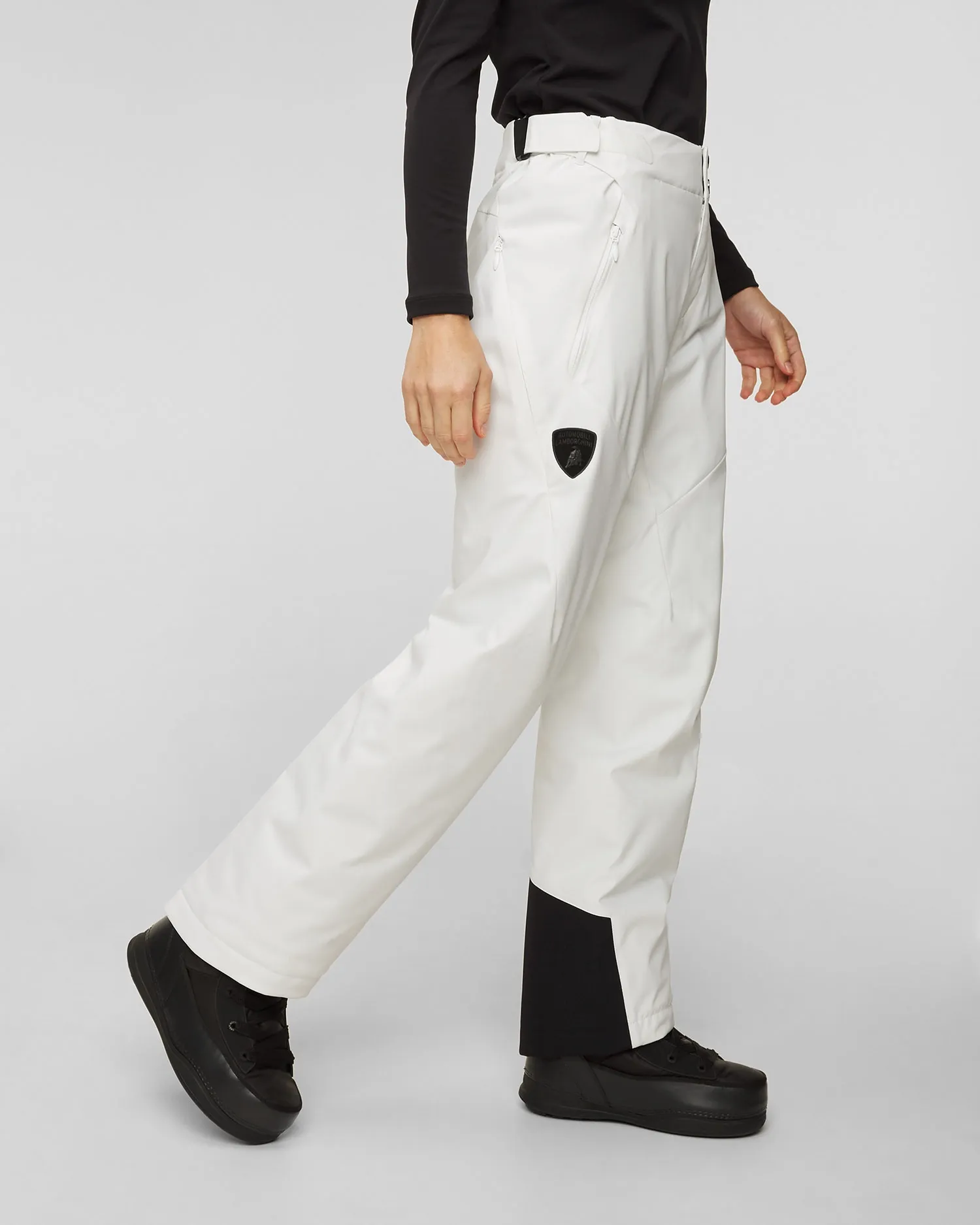 Women's ski trousers Descente x Lamborghini S.i.O LAM44-050W-wht