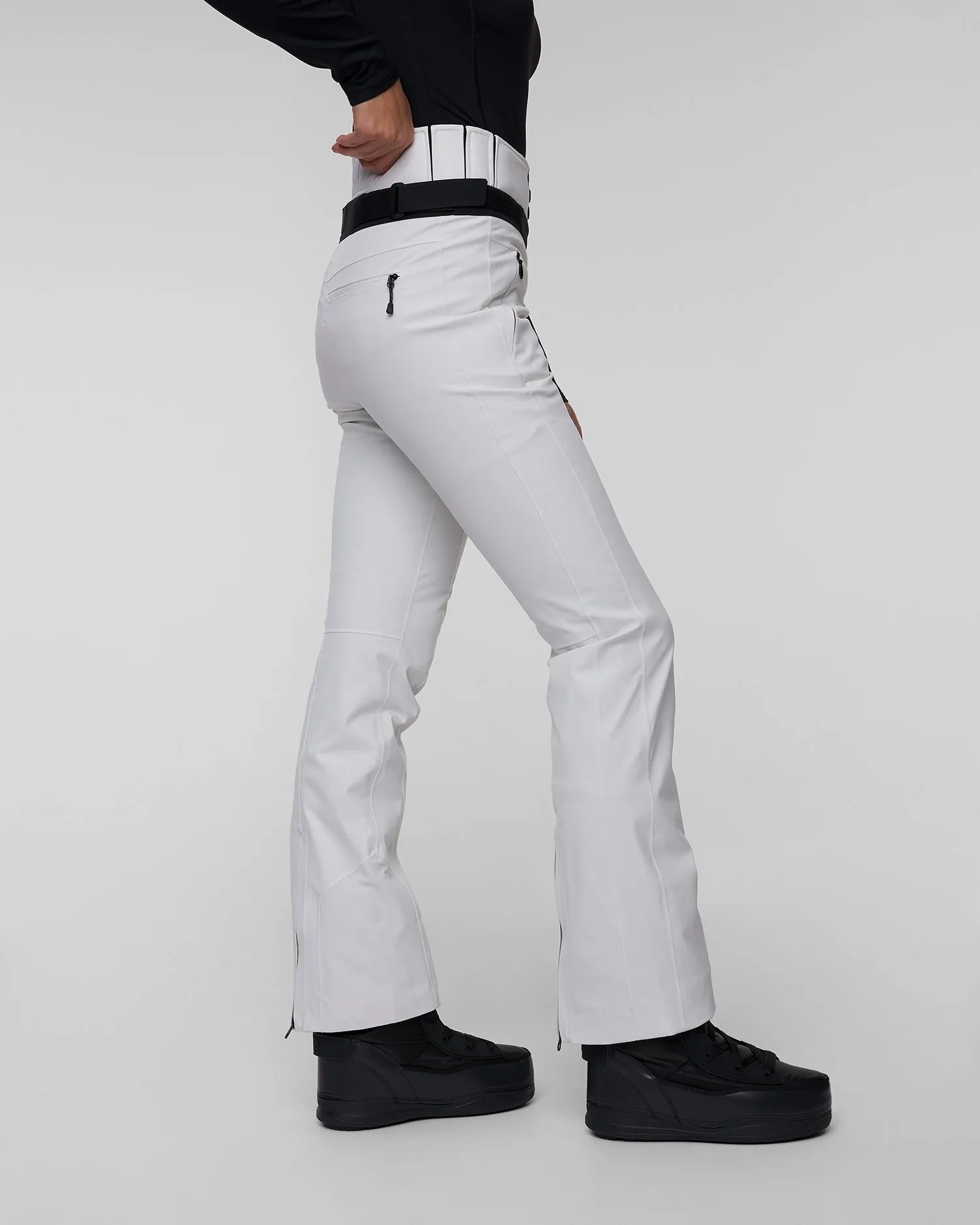 Women's white ski trousers BOGNER FIRE+ICE Borja3-T 14537575-102