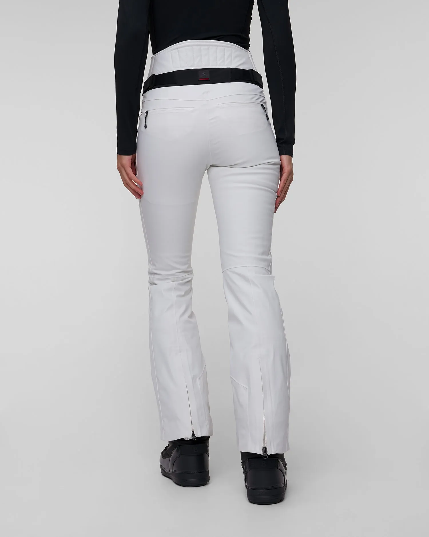 Women's white ski trousers BOGNER FIRE+ICE Borja3-T 14537575-102