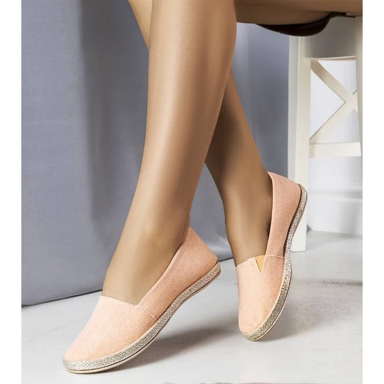 Feminine Pink Amiral Espadrilles