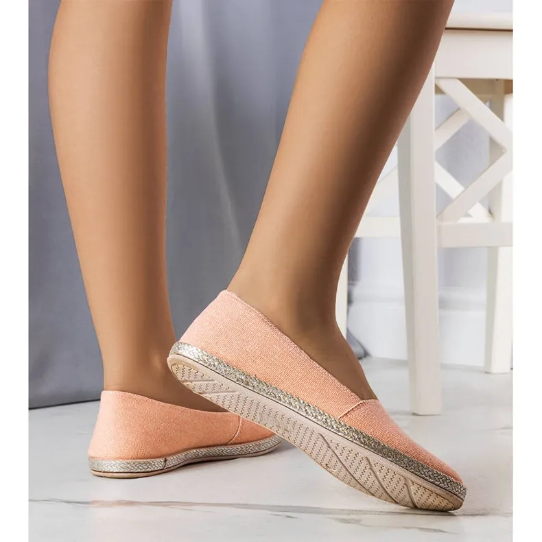 Feminine Pink Amiral Espadrilles