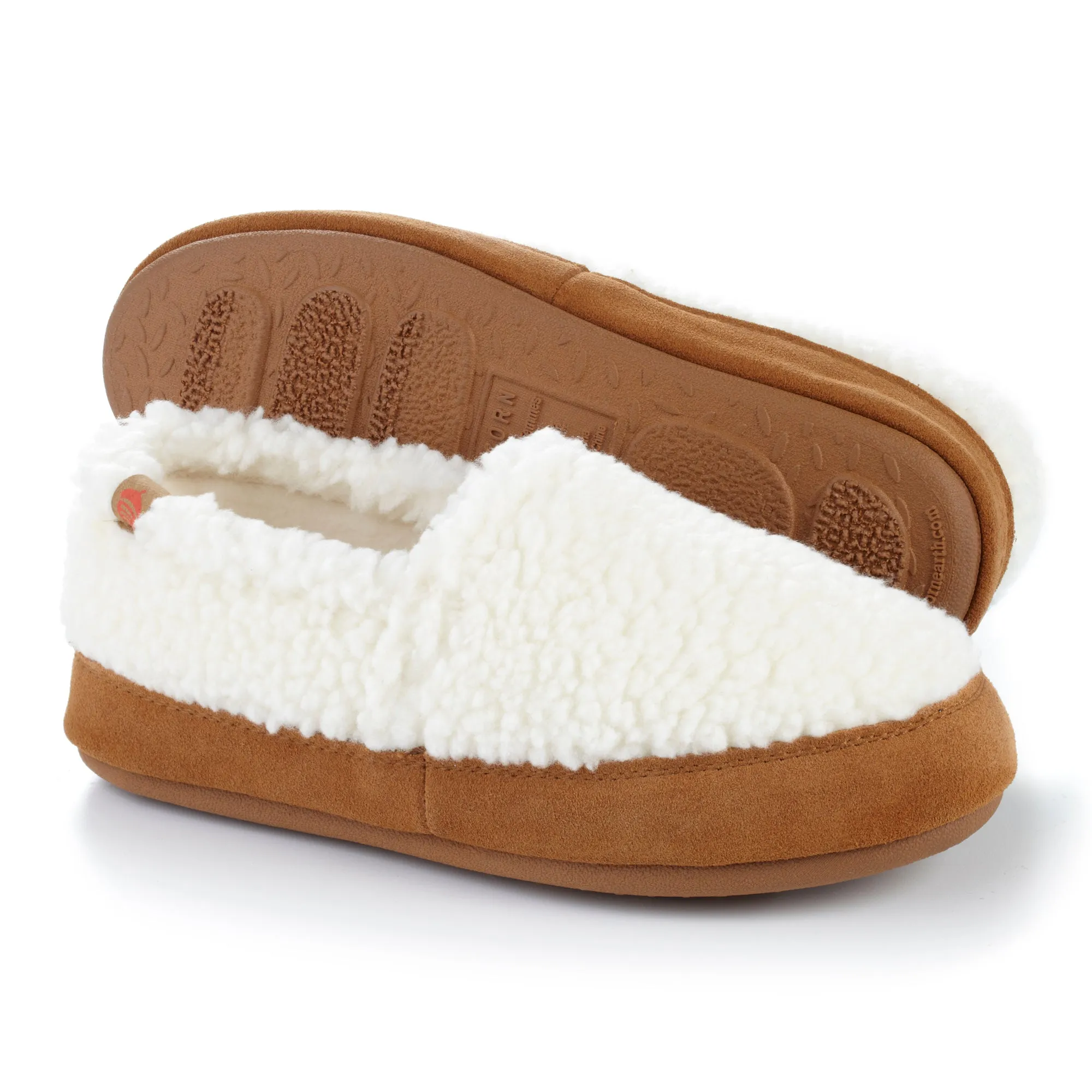 Women's Acorn® Moc Slippers with Cloud Cushion® Comfort