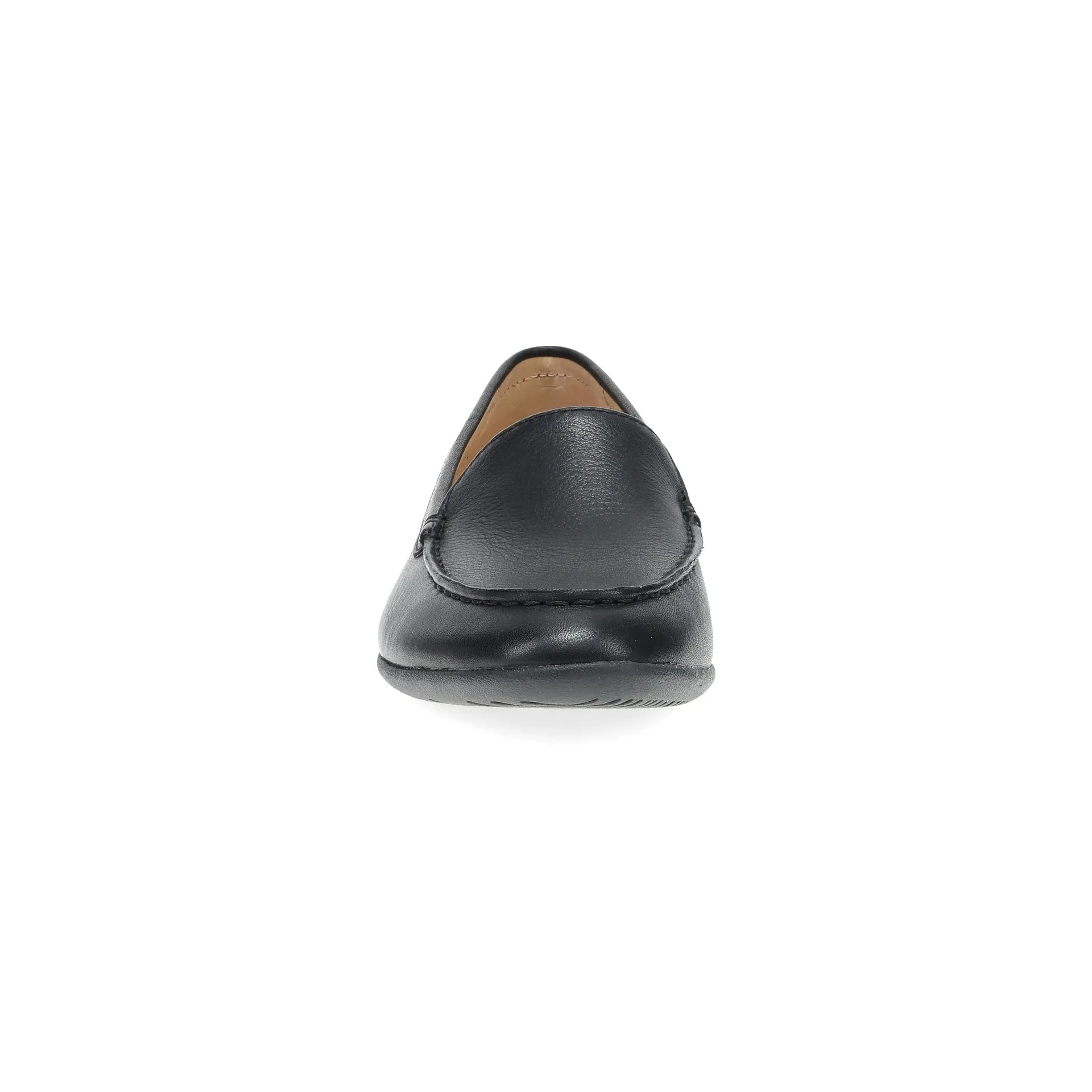 Women's Dansko Lorri Color: Black Tumbled Flat