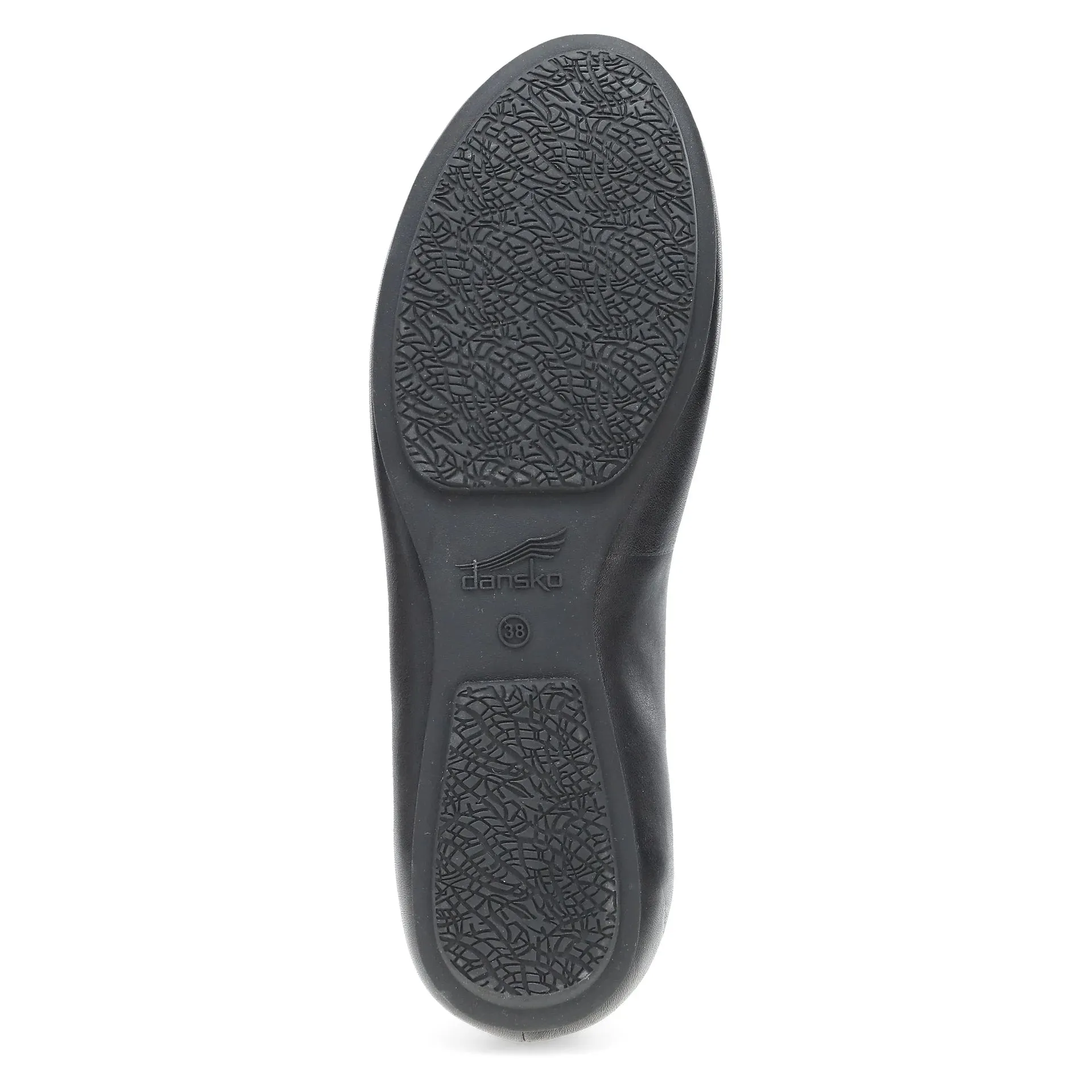 Women's Dansko Mollie Flat Color: Black Nappa