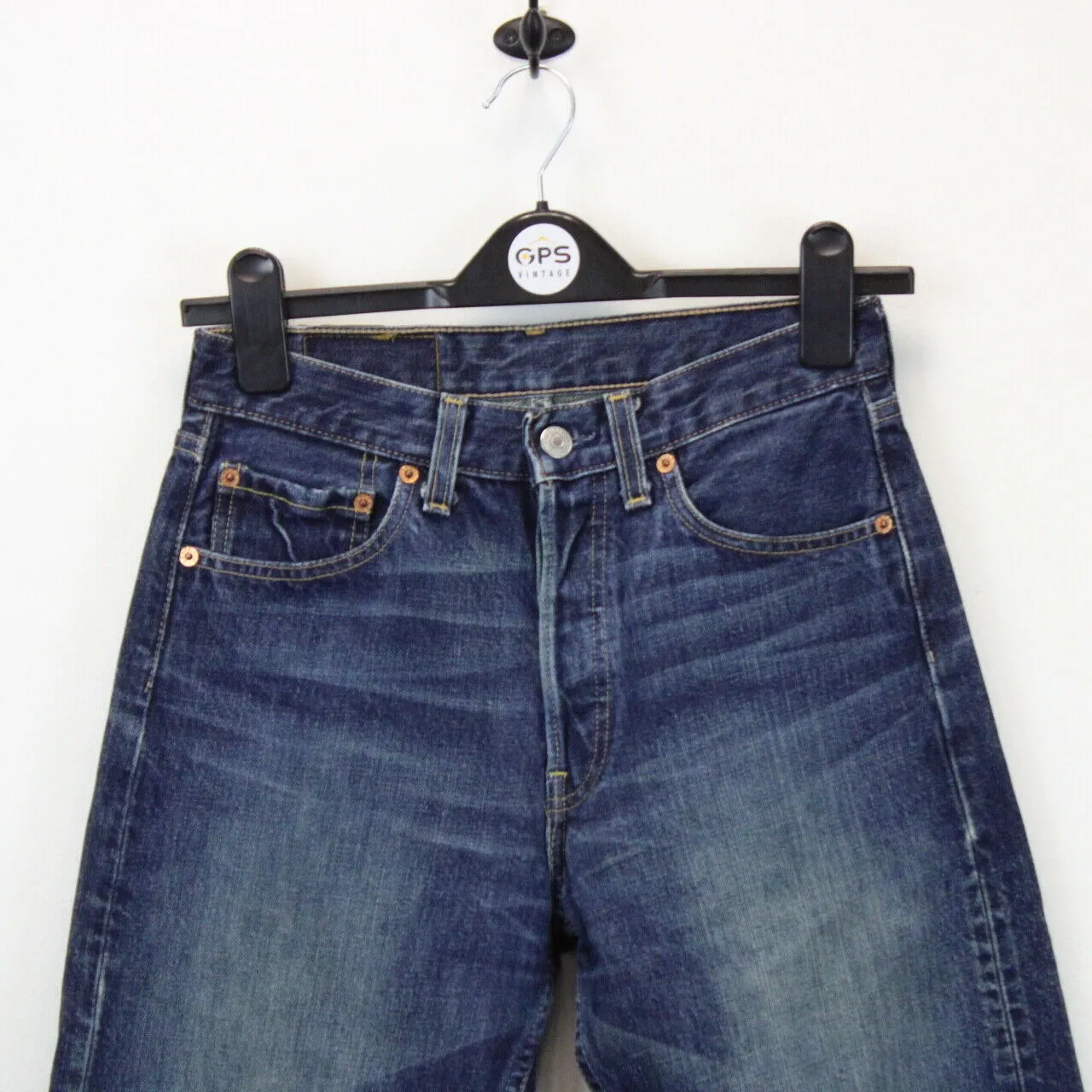 Womens LEVIS 501 Jeans Mid Blue | W26 L30