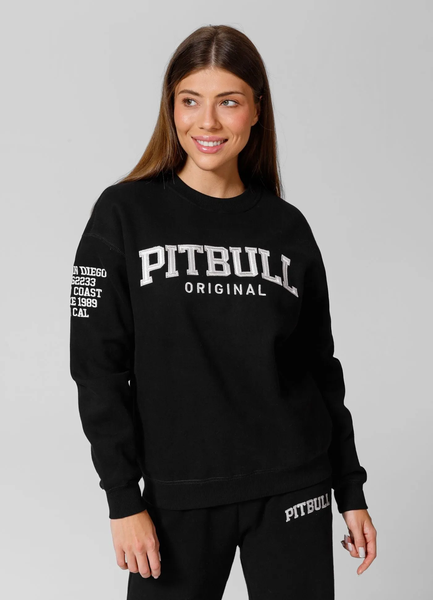 Women's oversize sweatshirt Tyrian