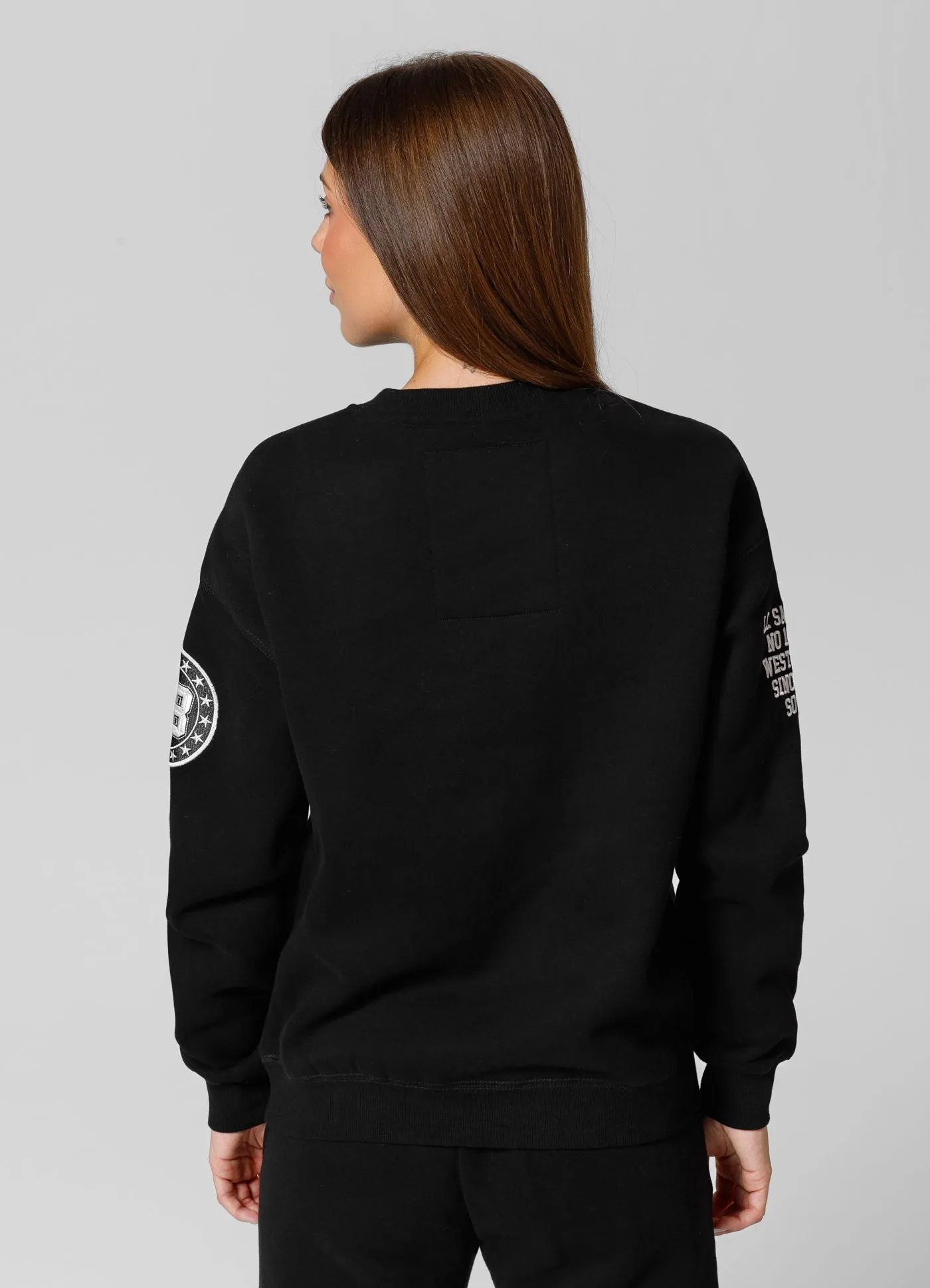 Women's oversize sweatshirt Tyrian