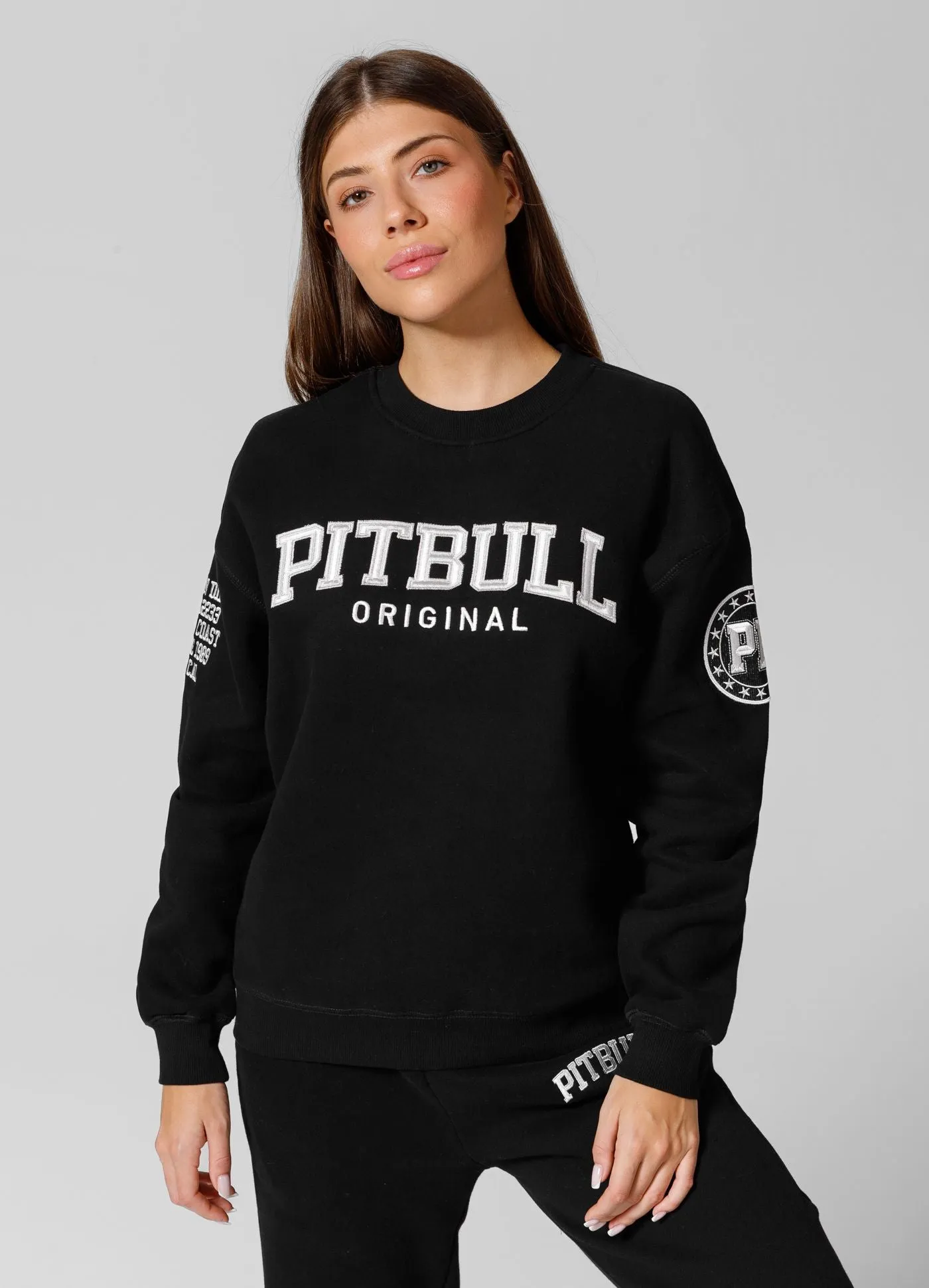 Women's oversize sweatshirt Tyrian