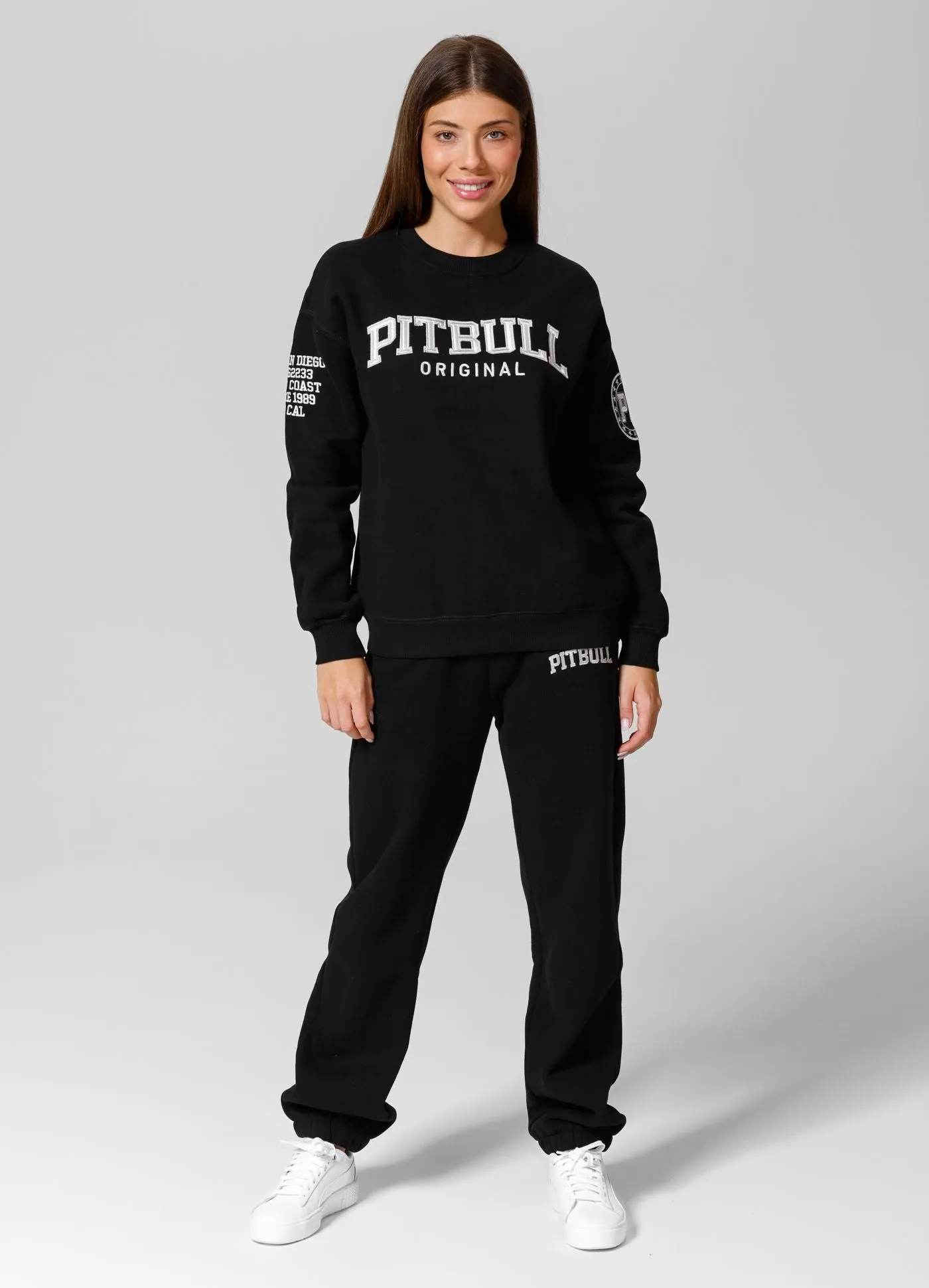 Women's oversize sweatshirt Tyrian