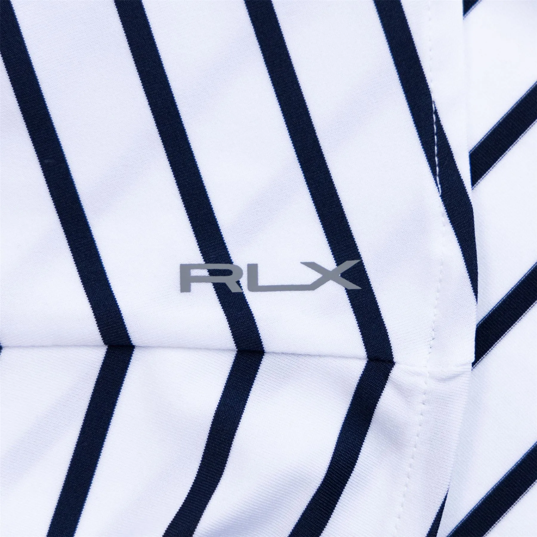 Womens White Navy Stripe Dress SS24