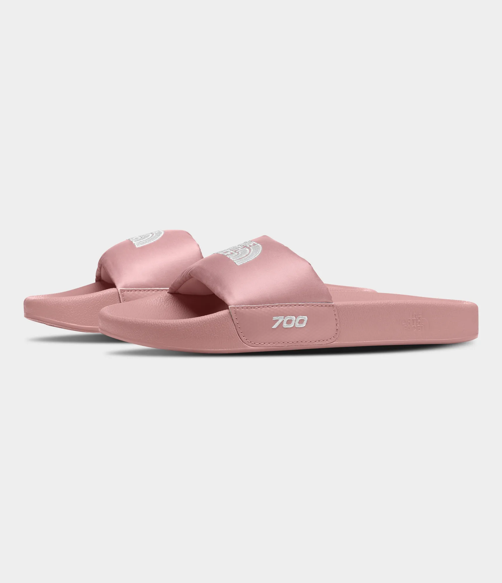 Women's The North Face Nuptse Slides Pink Clay