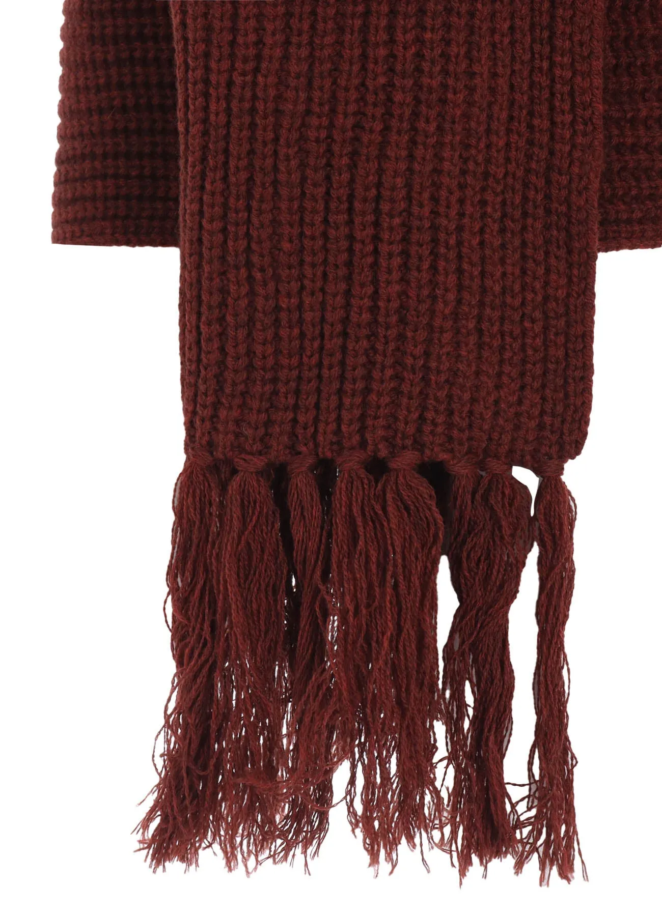 WOOL KNIT STOLE