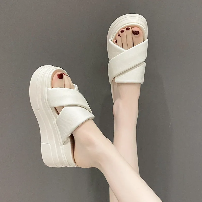 Xtra Summer Platform Slippers