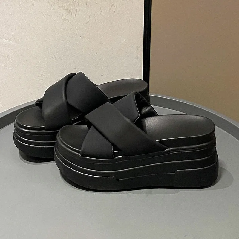 Xtra Summer Platform Slippers