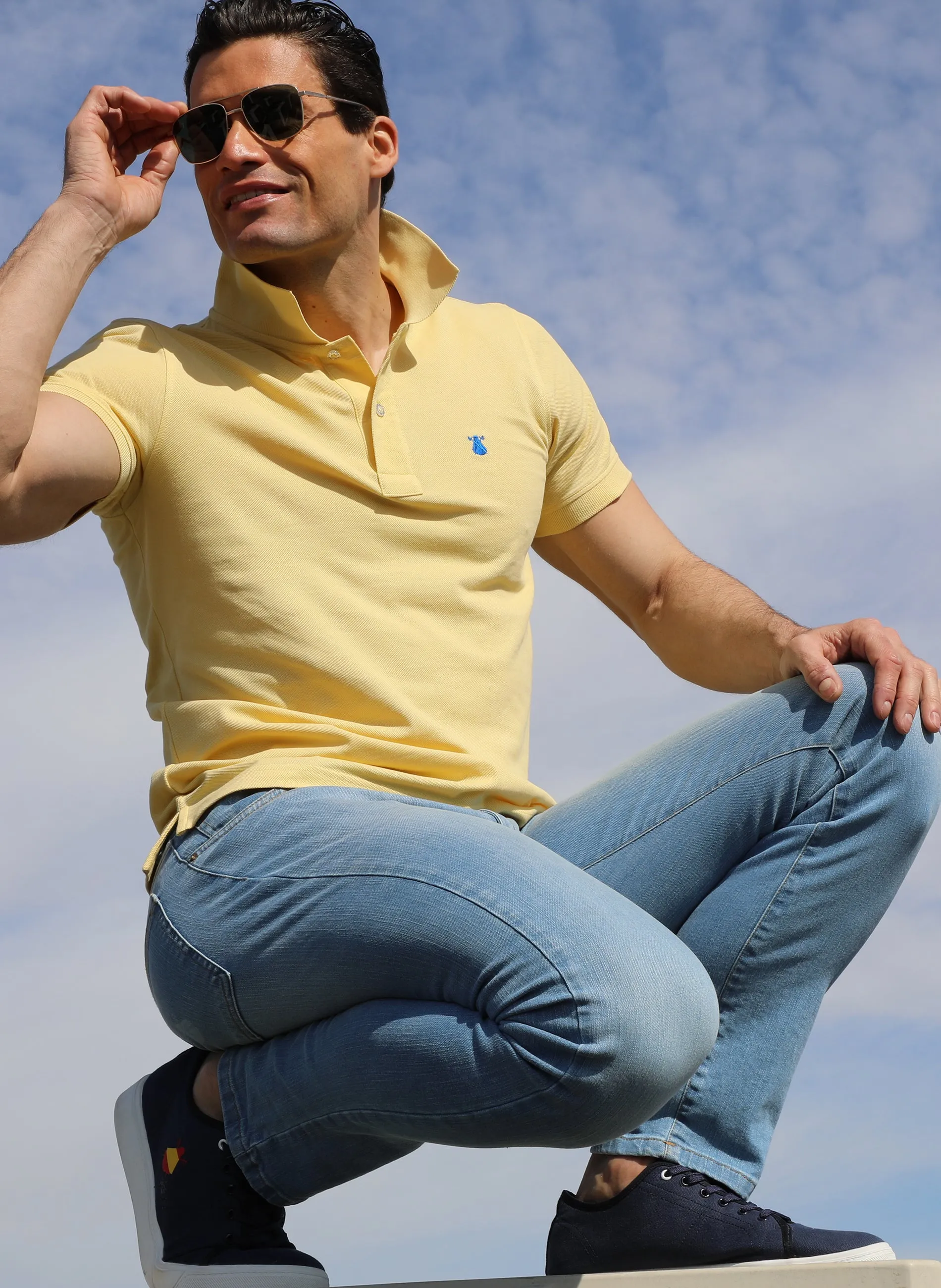 Yellow Men's Classic Polo