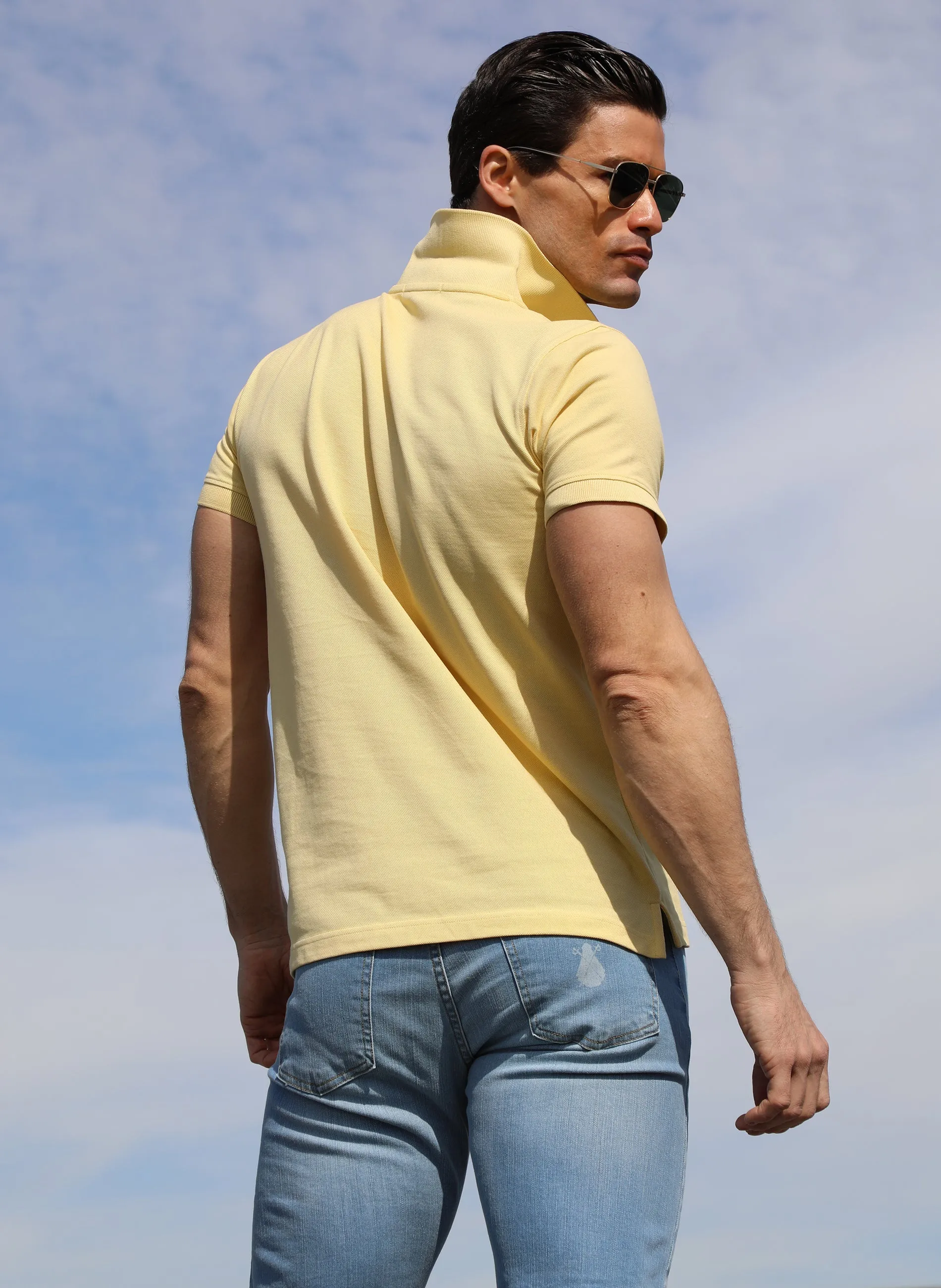 Yellow Men's Classic Polo