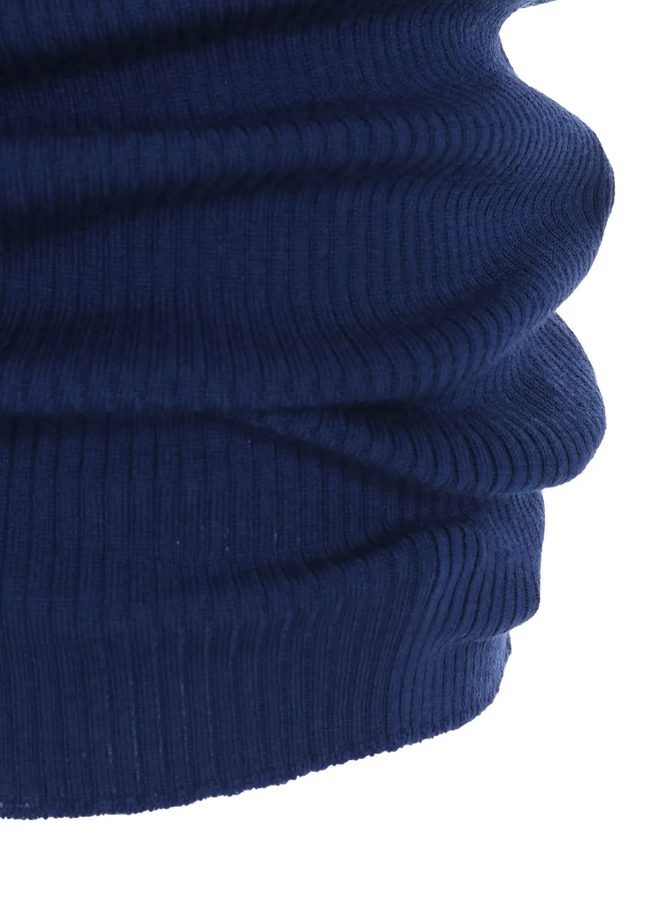 Y's × JOHN SMEDLEY TURTLENECK RIBBED KNIT