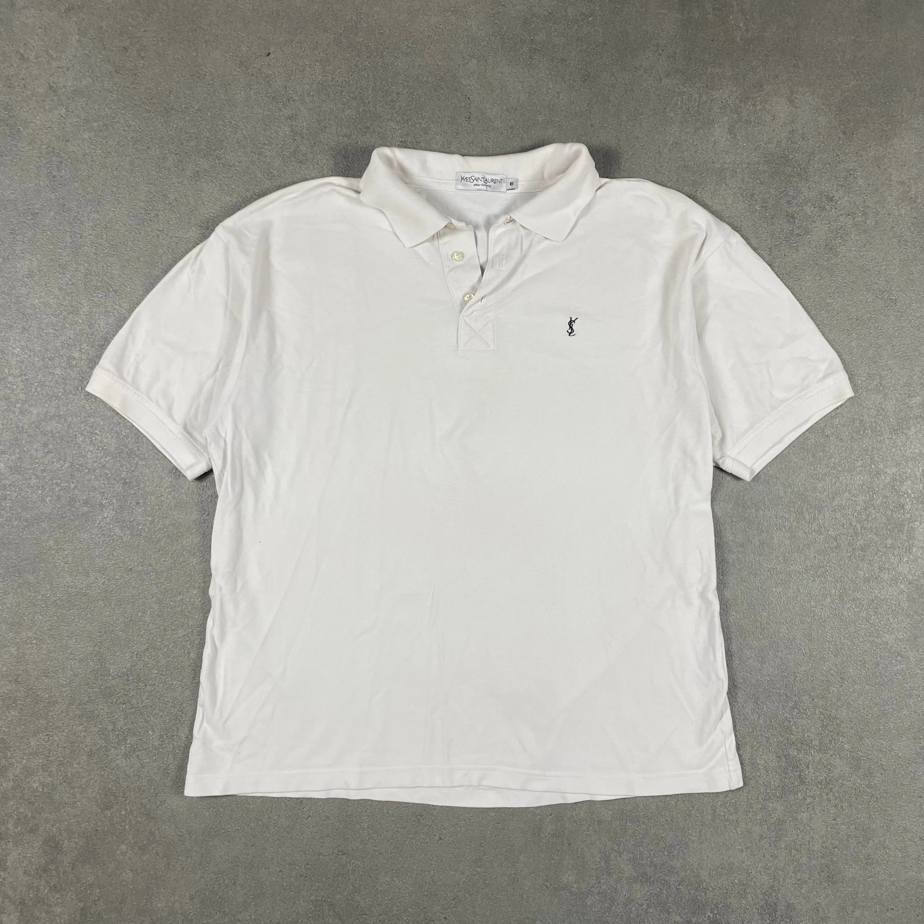 YSL White Polo (L)