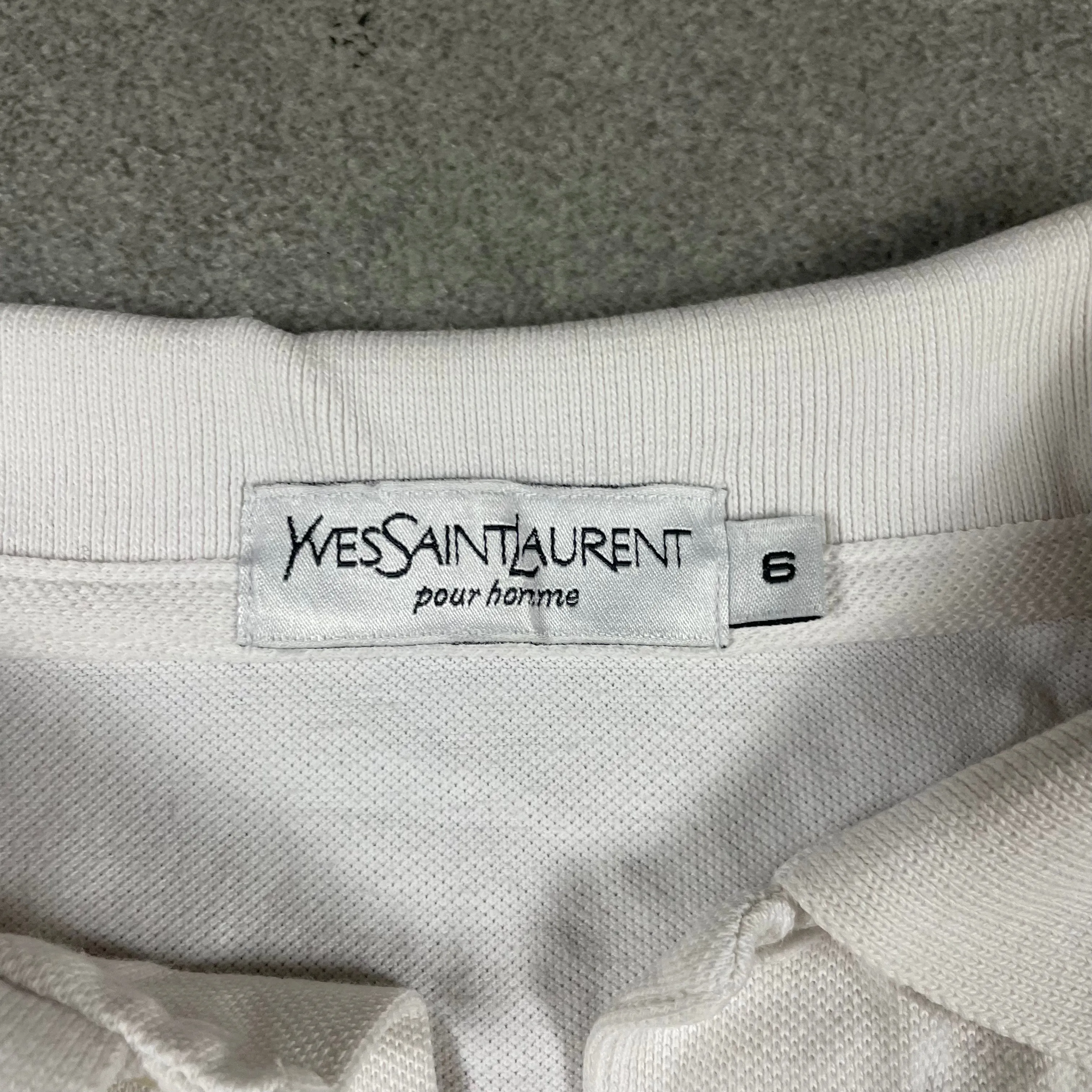 YSL White Polo (L)