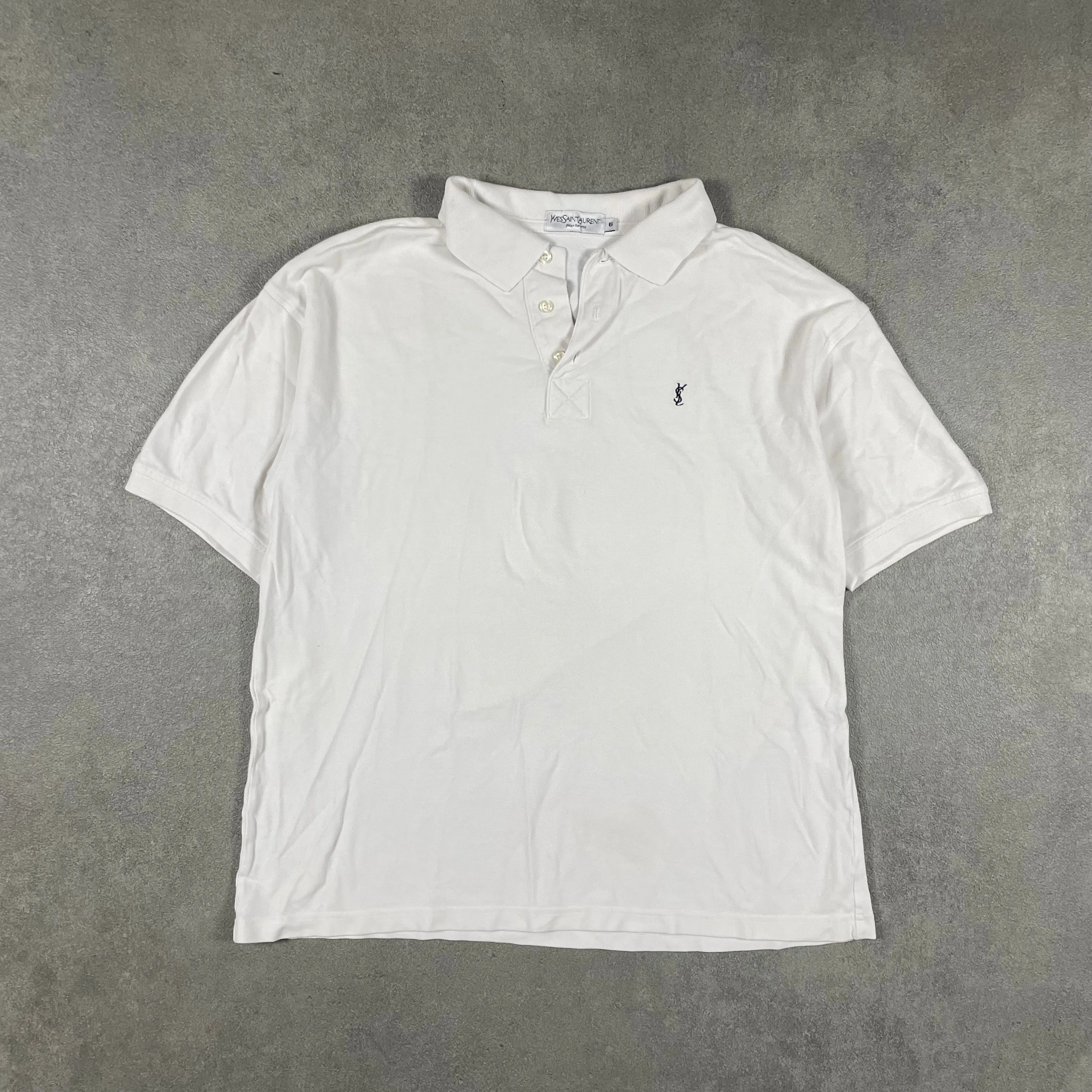 YSL White Polo (L)