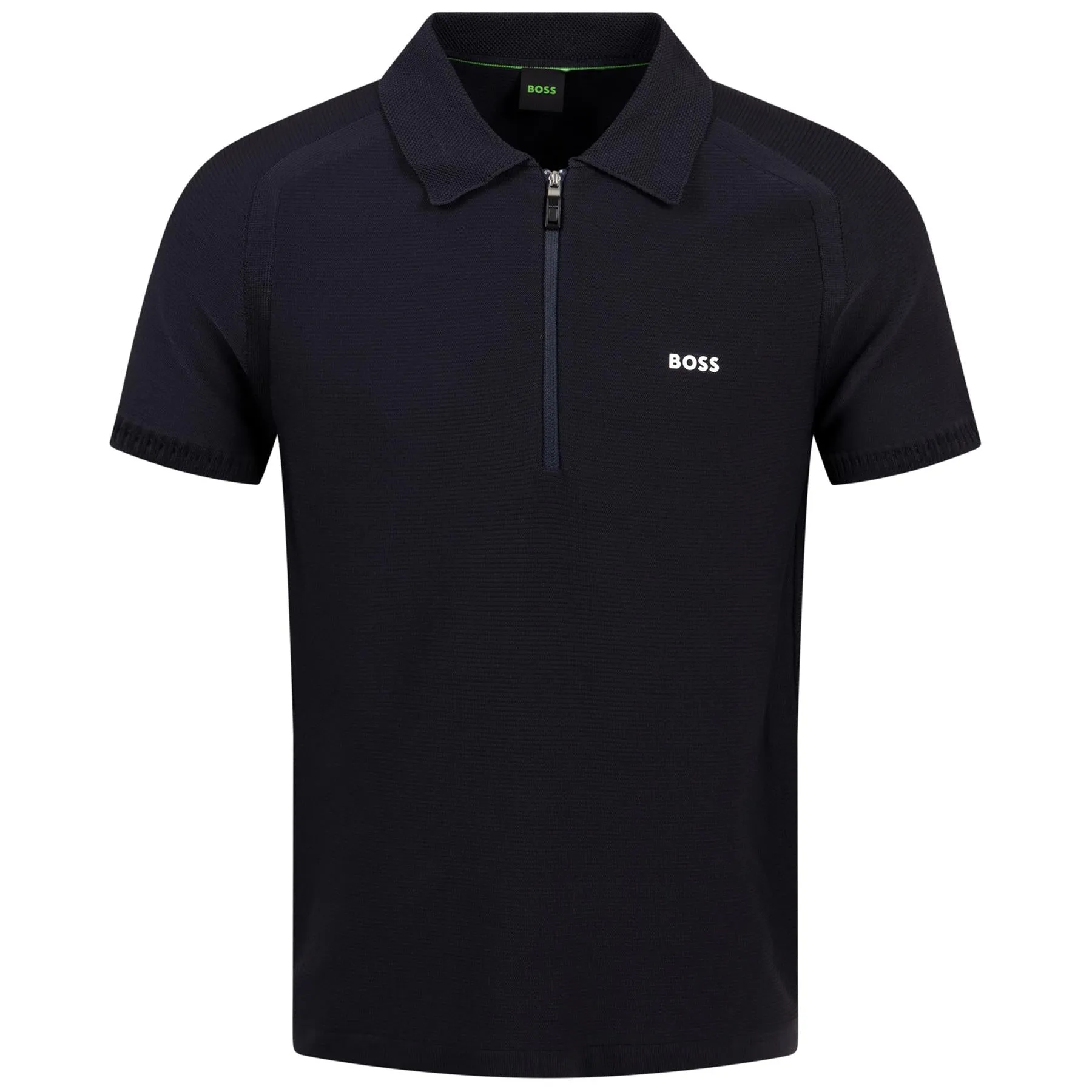 Zayno Regular Fit Knit Polo Dark Blue SU24