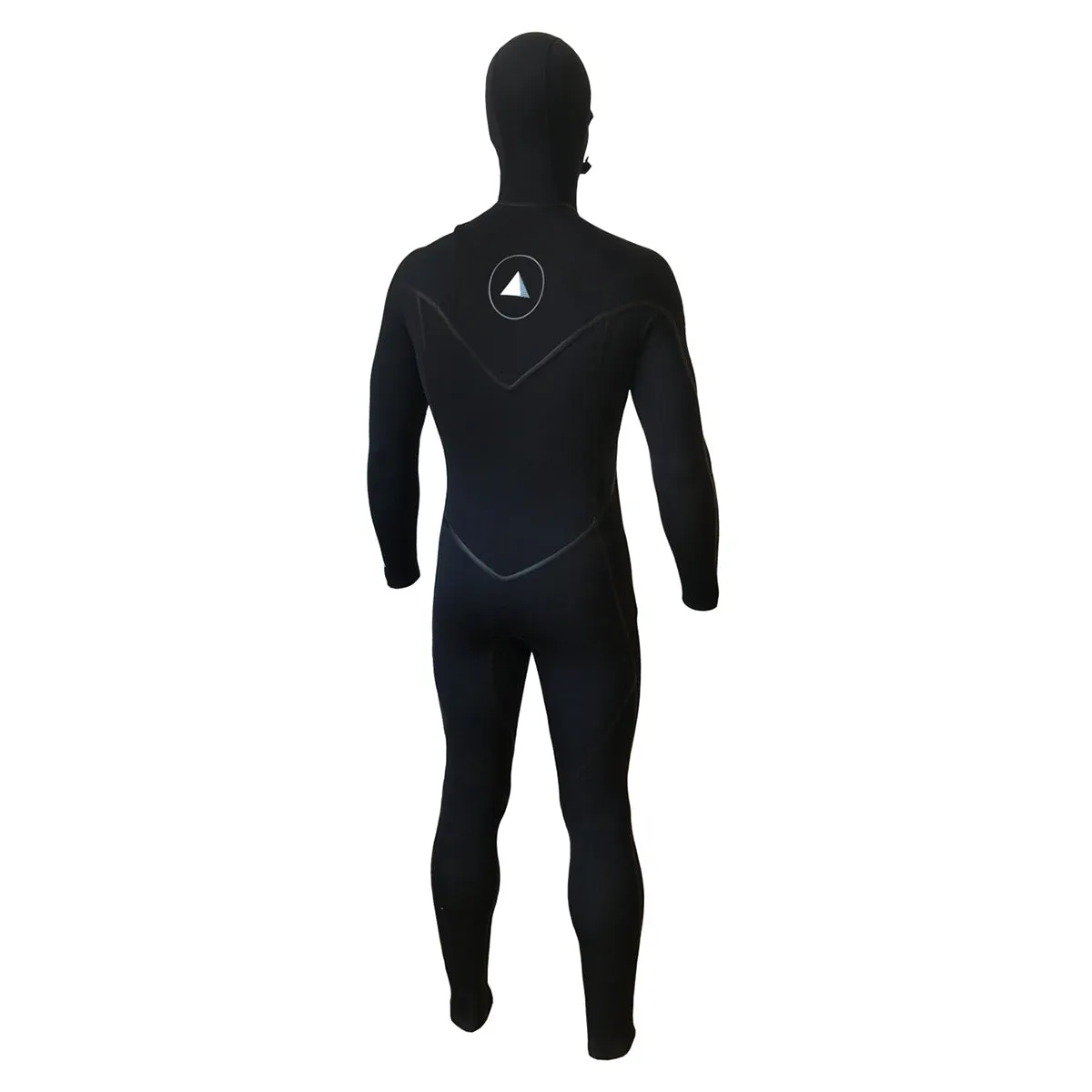 Zion Yeti 6/5/4mm Wetsuit with Built in Hood - Black